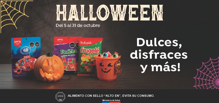 Halloween: Dulces, disfraces y más