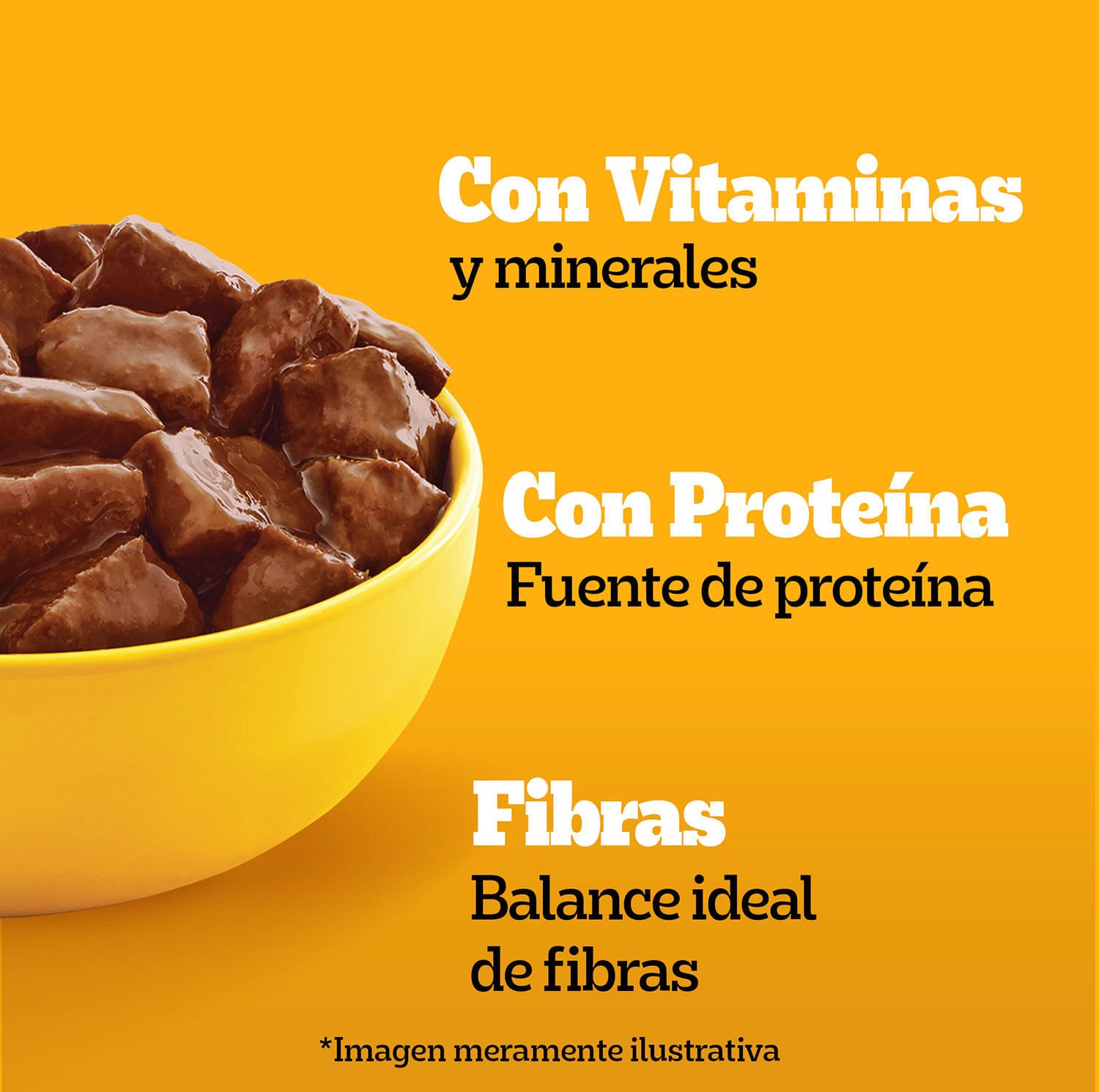 Alimento Húmedo Perro Adulto Pedigree Pequeño Carne 100 g - Image 3