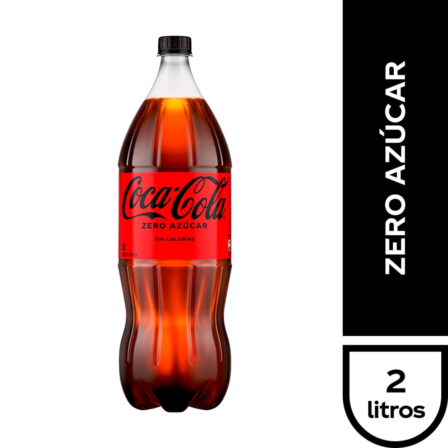 Bebida Coca-Cola Zero 2 L - Image 2