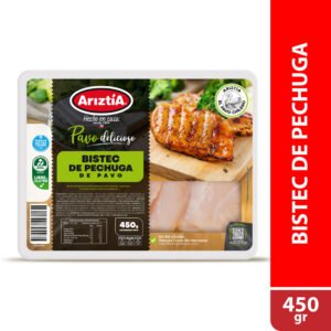 Bistec de Pechuga de Pavo Ariztía 450 g