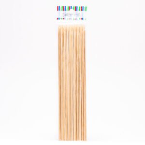 Brochetas Bambú Drop It! 25.5 cm 50 un.