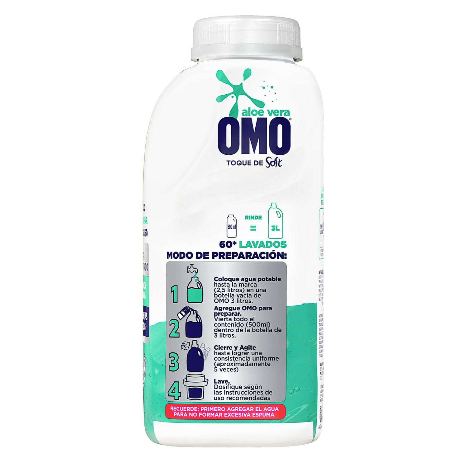 Detergente Diluible Omo Aloe Vera 500 ml - Image 3