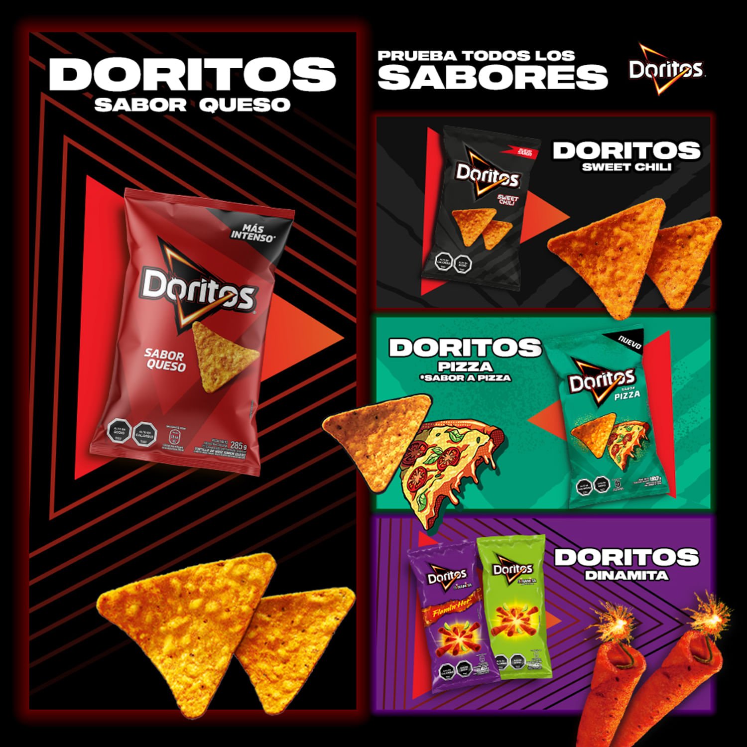 Snack Doritos Sabor Queso 285 g - Image 4