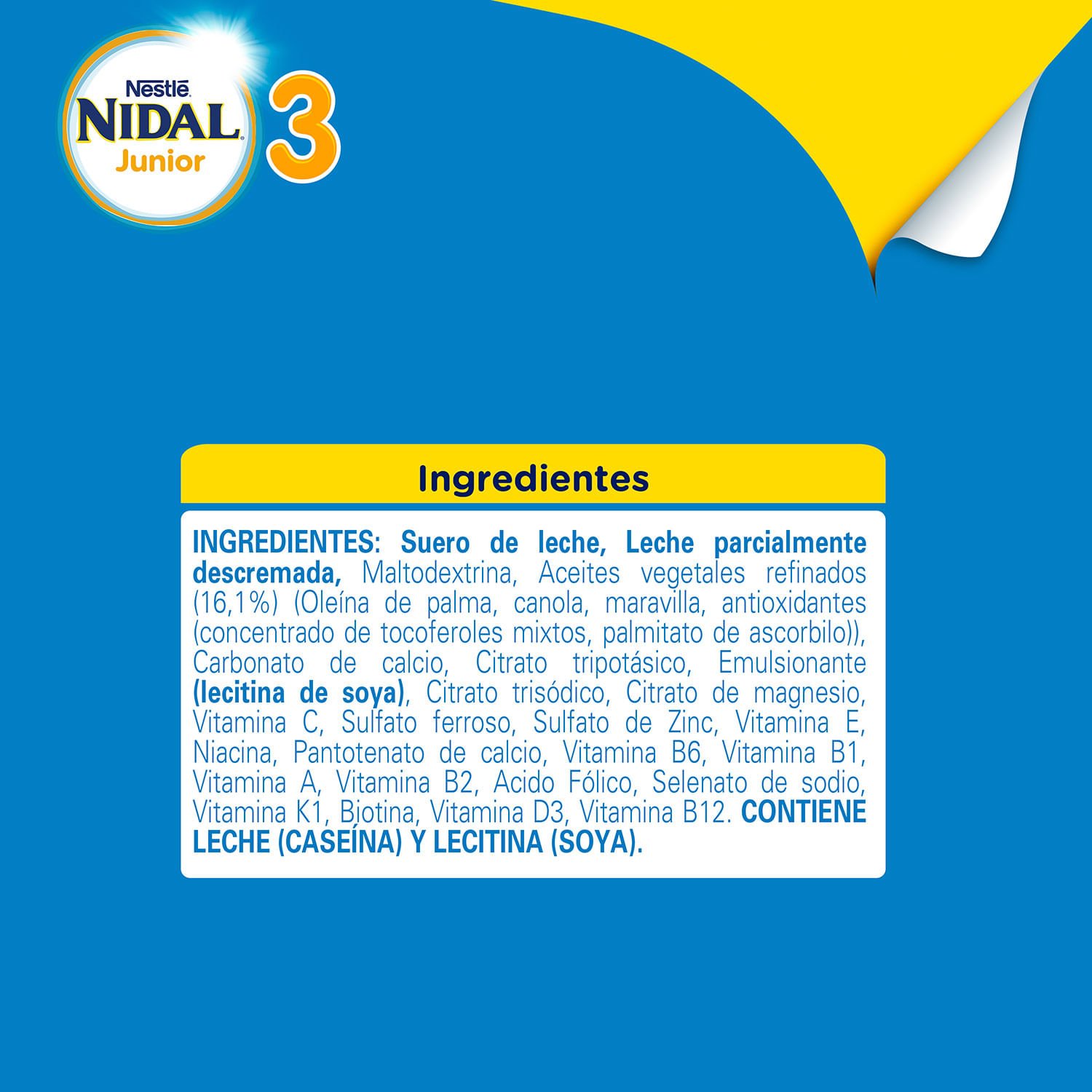 Fórmula Láctea Nidal Junior 800 g - Image 6