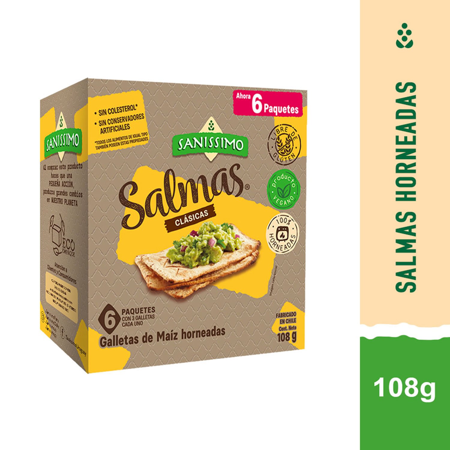 Galletas Salmas Clásica 108 g