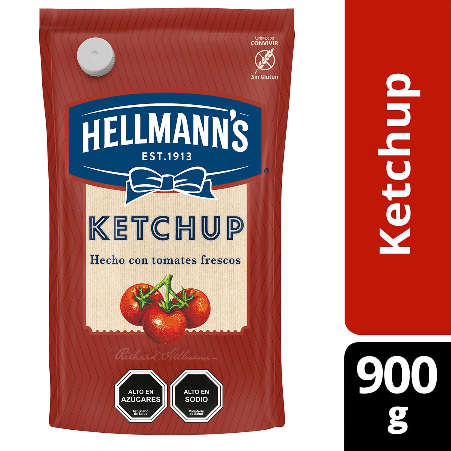 Kétchup Hellmann's Doypack 900 g