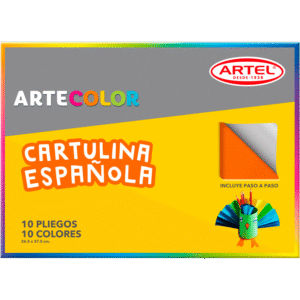 Cartulina Española de Colores 10 Pliegos