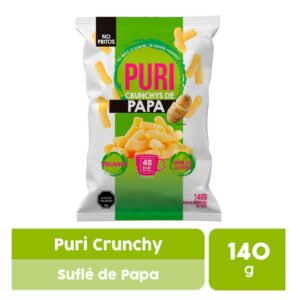 Soufflé Purisnacks Crunchy Sabor Papa 140 g