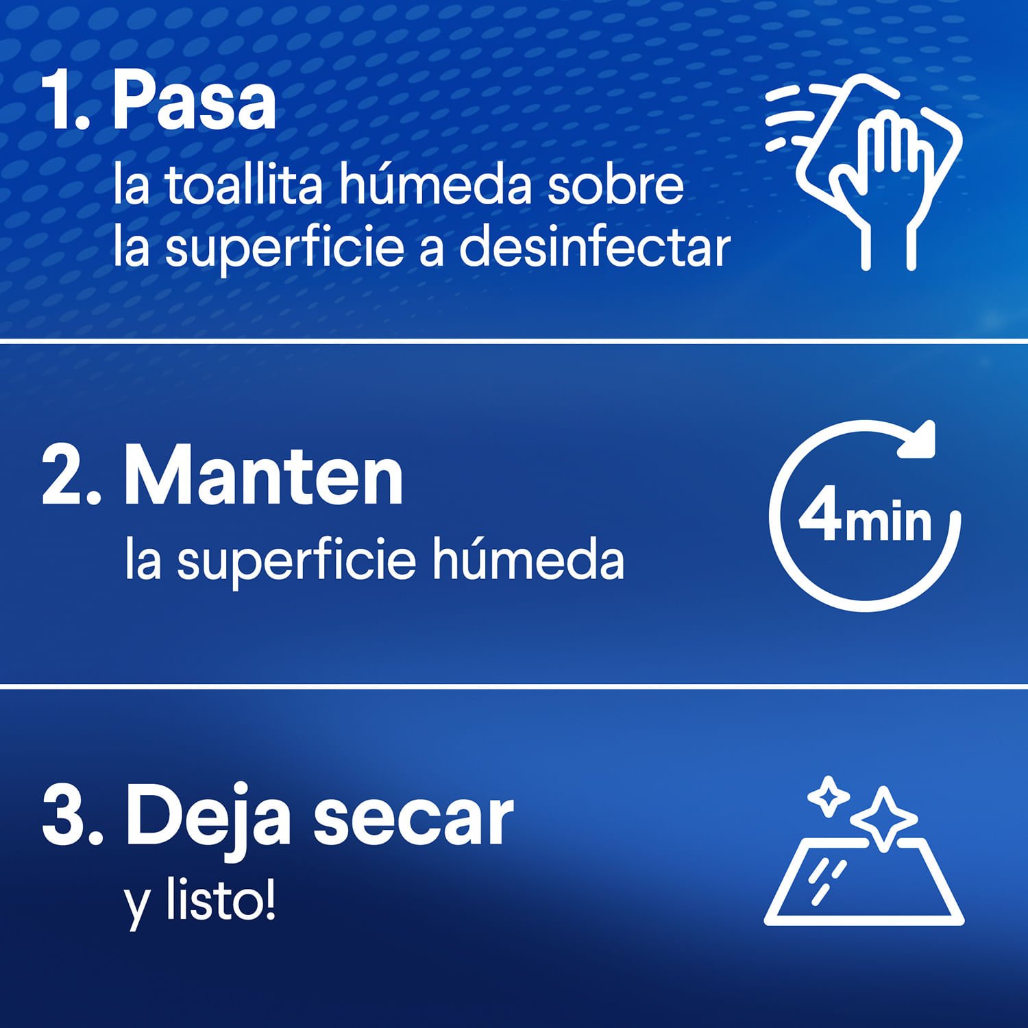 Toallitas Desinfectantes Clorox Expert Flowpack 50 un. - Image 4