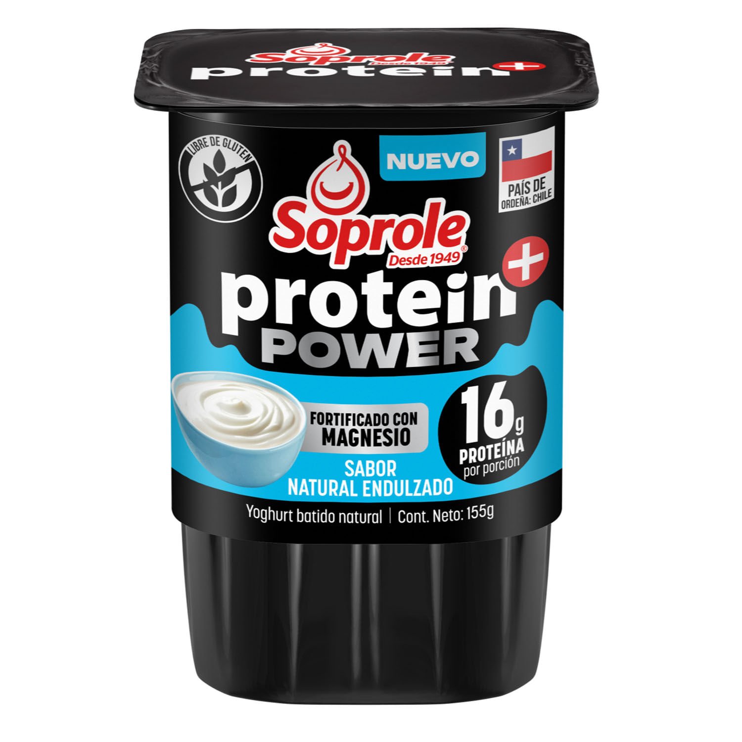 Yogurt Soprole Proteína Power Natural 155 g
